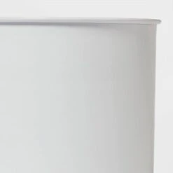 Solid Bathroom Wastebasket Can White - Threshold™ -Decor Home GUEST 013d0e4b b5c6 44cd 9c6f 6f56b1438a10