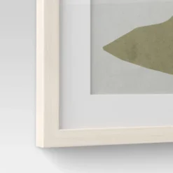 (Set Of 2) 16" X 20" Leaf Framed Wall Art Set Natural - Threshold™ -Decor Home GUEST 04cd7d20 c8e8 4586 884b 891d1b2137ee