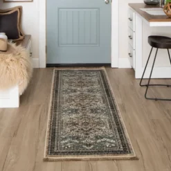 Floral Woven Accent Rug - Threshold -Decor Home GUEST 0c2675a7 3d48 4913 9c5a 4689a353d2da