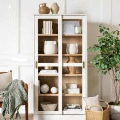 72" Promontory Cabinet With Sliding Doors - Threshold™ Designed With Studio McGee -Decor Home GUEST 123e42a0 83f1 4a74 b01e b843c1da7645