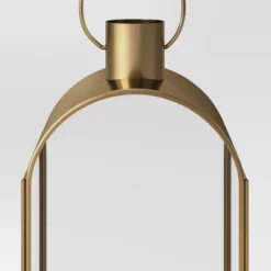 Metal Lantern Gold - Threshold™ -Decor Home GUEST 12d71de9 5a5b 4fc5 8603 29f97508a96f