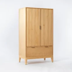 55" Thousand Oaks Wood Scalloped Cabinet - Threshold™ Designed With Studio McGee -Decor Home GUEST 13793a96 4ce8 460c bb62 c7acc7187de8