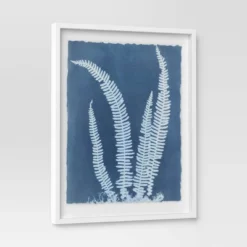 (Set Of 2) 16" X 20" Float Mount Plant Print Framed Wall Poster Set White - Threshold™ -Decor Home GUEST 176847b5 0374 4d7a b7cc 015448af0c1c