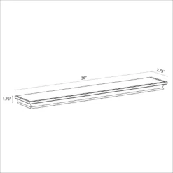 Traditional Wall Shelf White - Threshold™ 9 Traditional Wall Shelf White - Threshold™ -Decor Home GUEST 1800e01f f3e4 4fad 9a88 96999268b9a0