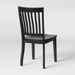 2pk Holden Slat Back Dining Chair Black - Threshold™ -Decor Home GUEST 1d59010b d0c4 40eb 9730 4ab3c7657251