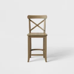 24" Litchfield X-Back Counter Height Barstool - Threshold -Decor Home GUEST 1e280564 6835 459b a309 2e77131e26dc