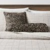 Bolster Jacquard Leopard Decorative Throw Pillow Black/Natural - Threshold™ 2 Bolster Jacquard Leopard Decorative Throw Pillow Black/Natural - Threshold™ -Decor Home GUEST 1fc9d06f 3aae 423d a4c9 27e92e3486c5