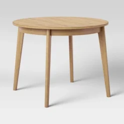 40" Astrid Mid-Century Round Dining Table With Fixed Top - Threshold™ -Decor Home GUEST 20e2885f ad9b 4040 98de b795f13916a4