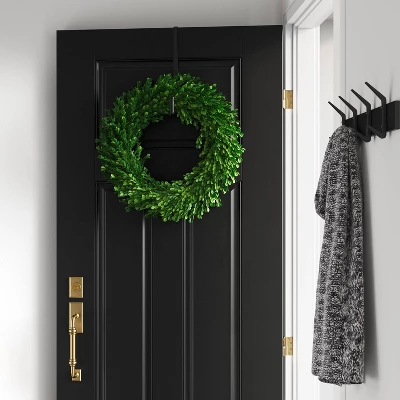 21.25" Preserved Boxwood Wreath - Threshold™ 3 21.25" Preserved Boxwood Wreath - Threshold™