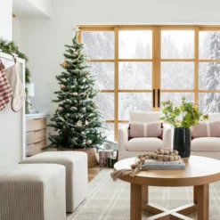 Elroy Faux Shearling Accent Chair With Wood Legs - Threshold™ Designed With Studio McGee -Decor Home GUEST 2388a889 e0bb 4ce8 933f 7e709c60b0ed