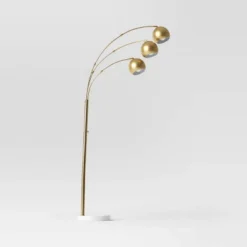 Span 3-Head Metal Globe Floor Lamp Brass - Threshold™ -Decor Home GUEST 25c89e1c 2284 46d0 ba6a 2997e5644fb1