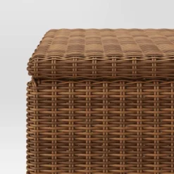 Brookfield Patio End Table With Storage - Brown - Threshold™ -Decor Home GUEST 28817774 0b8a 4bfc a42a 5b7ee0f6e0d1