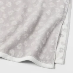 Leopard Reversible Towel Gray - Threshold™ -Decor Home GUEST 29fcc73b 57ba 44b2 a9a6 0d7ceec89b10