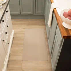 20" X 40" Low Profile Charmed Manor Patterned Polyurethane Kitchen Mat With Foam Rubber Backing - Threshold™ -Decor Home GUEST 2f495e94 6c9c 4e31 8350 58fea6e6b824