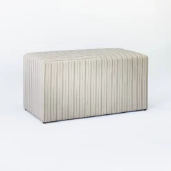 Lynwood Cube Bench - Threshold™ Designed With Studio McGee -Decor Home GUEST 3481984c acbb 4c8f a6df 8cb192f94ae4