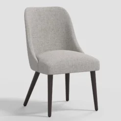 Geller Modern Dining Chair In Textured Linen Zuma - Threshold™ -Decor Home GUEST 34f9a5b2 a265 485f 8c99 c66b6b262af2