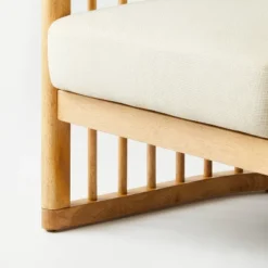 Richfield Barrel Spindle Back Accent Chair Cream/Natural - Threshold™ Designed With Studio McGee -Decor Home GUEST 371acc25 5d6c 429d bb92 d4d4df9af1d4