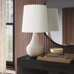 Montreal Wren Assembled Table Lamp White - Threshold™ -Decor Home GUEST 372ec69b aa37 4f49 91b0 b1ae0ae1c0c0