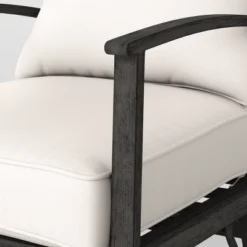 2pc Ryegate Glider Outdoor Patio Chairs, Club Chairs Gray - Threshold™ -Decor Home GUEST 390d197c 47c1 4375 a6c8 67ba38371d04