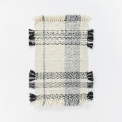 Laurelhurst Indoor/Outdoor Plaid Rug Black/White - Threshold™ Designed With Studio McGee -Decor Home GUEST 39a9bbc1 e6a5 4d6b a59e 2237fb61204a
