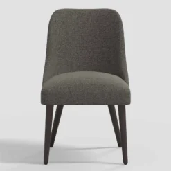 Geller Modern Dining Chair In Textured Linen Zuma - Threshold™ -Decor Home GUEST 3d96732c e84a 48e5 9fa5 3e041df98e0b