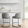 2pk Jules Cantilever Armless Upholstered Counter Height Barstool - Threshold™ -Decor Home GUEST 408d6030 c9ce 4432 9b5c 80efd3161ec3
