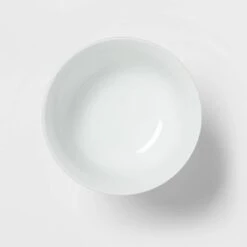 80oz Porcelain Beaded Footed Serving Bowl White - Threshold™ -Decor Home GUEST 43902147 0c10 4666 87c9 243ed401e6a5