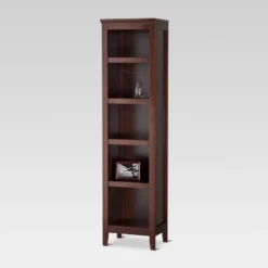 72" Carson Narrow Bookcase - Threshold -Decor Home GUEST 45446ef2 d321 4ab6 8159 8d319cd50c53