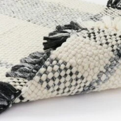 Laurelhurst Indoor/Outdoor Plaid Rug Black/White - Threshold™ Designed With Studio McGee -Decor Home GUEST 47457b71 5c9b 42df 87fc 530893609812