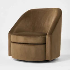 Slope Arm Swivel Chair Velvet - Threshold™ Designed With Studio McGee 14 Slope Arm Swivel Chair Velvet - Threshold™ Designed With Studio McGee -Decor Home GUEST 47ae5e38 0ed9 45fc 91bd 246e072ac65c