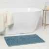 20"x32" Mixed Texture Chenille Bath Rug Teal Blue - Threshold™ 1 20"x32" Mixed Texture Chenille Bath Rug Teal Blue - Threshold™ -Decor Home GUEST 47b39fa4 fe8c 4227 b94b 114b7843660e