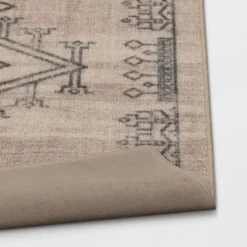 Hancock Distressed Center Motif Rug Beige - Threshold™ -Decor Home GUEST 4bbd6258 398e 4e4d aeee d99a96f344f3