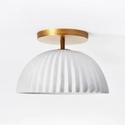 Scalloped Semi-Flush Mount Ceiling Light - Threshold™ Designed With Studio McGee -Decor Home GUEST 4db2ffb8 6162 4f4e 857b 3d8bb79181a2