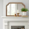 36" X 26" French Country Mantle Wood Mirror Natural - Threshold™ 2 36" X 26" French Country Mantle Wood Mirror Natural - Threshold™ -Decor Home GUEST 4e87bb24 bf24 4e6a 8a30 c8b4a0959b21