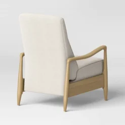 Dusk Mid-Century Wooden Arm Recliner - Threshold™ -Decor Home GUEST 55702441 300a 4057 98b7 7c66fcf823b0