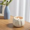 12oz Brushed Abstract Pumpkin Ceramic With Woodwick And Dustcover Honeycrisp Apple Cider Candle - Threshold™ -Decor Home GUEST 55db8830 52f8 46f5 a928 fc8bb2b60cb3