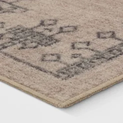 Hancock Distressed Center Motif Rug Beige - Threshold™ -Decor Home GUEST 573de34e 819c 4f1c a535 dea52b070ef3