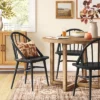 2pk Adwolf Rounded Spindle Dining Chairs Black - Threshold™ -Decor Home GUEST 582bc42e 0e82 47fc ba68 526ebcce84ea
