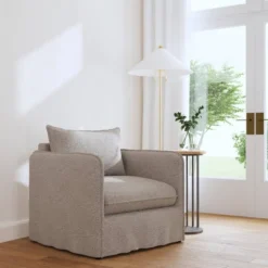 Berea Chair In Boucle - Threshold™ -Decor Home GUEST 6304053c e4e7 4e89 8245 6d3312fe5ec0