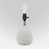 Ceramic Textured Table Lamp Base White - Threshold™ -Decor Home GUEST 65bf2910 73e1 4843 bce6 dbffb7e099c0