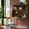Loring Wood Secretary Desk With Hutch And Charging Station Walnut - Threshold™ -Decor Home GUEST 6cbe3a76 a31f 4dd9 8ac6 f222aabab442