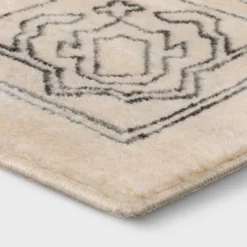 Plush Persian Style Area Rug Cream - Threshold™ -Decor Home GUEST 6e2f3d66 7d6d 442b 8eda c6a2903f2a16