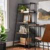 60" Loring 4 Shelf Trestle Bookshelf Walnut - Threshold™ -Decor Home GUEST 704cf76f e96c 41bf b472 b1272e1ee037