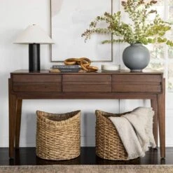Herriman Wooden Console Table With Drawers - Threshold™ Designed With Studio McGee 21 Herriman Wooden Console Table With Drawers - Threshold™ Designed With Studio McGee -Decor Home GUEST 7491f2e7 b080 4efd 9593 1885baa15e4a