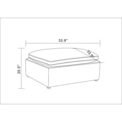 Allandale Modular Sectional Sofa Ottoman - Threshold™ -Decor Home GUEST 7548cdac 3b88 4a8f beaf 7c6a1d529b6f