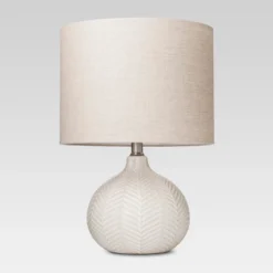 Textured Ceramic Accent Lamp Cream - Threshold 15 Textured Ceramic Accent Lamp Cream - Threshold -Decor Home GUEST 755a0d43 5e83 4582 a96a d96f0a939760