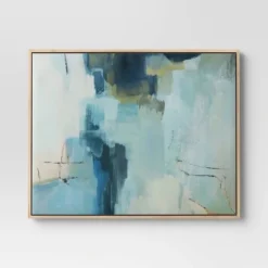 2pk 16" X 20" Abstract Pair Framed Wall Canvases - Threshold™ -Decor Home GUEST 7648b4c3 a25b 474a 8335 674e73f1a416