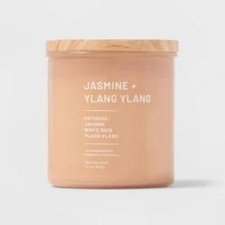 Glass Jar Jasmine And Ylang Candle Orange - Threshold™ -Decor Home GUEST 7b2bbab9 f293 4d99 b919 fd700df9c8f3