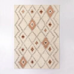 Northridge Hand Tufted Wool Shag Diamond Area Rug - Threshold™ Designed With Studio McGee -Decor Home GUEST 7baf22d0 3b1a 417c b93f 0f7667519d11