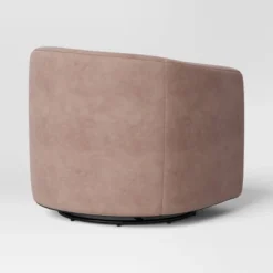 Large Aveline Swivel Chair Blush Velvet - Threshold™ -Decor Home GUEST 7bd7176f cd5d 4885 8265 b01bb2a44f39